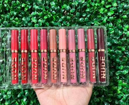 12Pz Labial Matte Liquido Indeleble